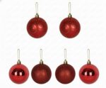 Kit de Bolas de Natal Texturizada 6 cm - 6 Peças - Imagem 3