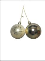 Kit de Bolas de Natal 7 cm - 5 Peças - Imagem 3