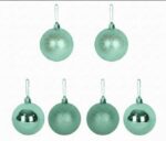 Kit de Bolas de Natal Texturizada 6 cm - 6 Peças - Imagem 2