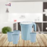 Jarra Com 4 Copos De Plastico - Imagem 3