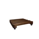 Suporte Para Vaso Deck De Madeira 30X30 Cm