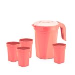 Jarra Com 4 Copos De Plastico - Imagem 2