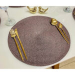 Jogo Americano Redondo de 38cm Unidade Avulsa - Imagem 3