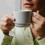 Xícara de Chá Empilhável 200 ml em Porcelana Branca