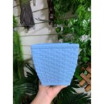 Vaso Cachepô Quadrado Rattan 2,1 litros- Elegância e Estilo - Imagem 7