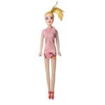 Boneca Barbie Plástico Réplica 26 cm com Vestido e Sapatos - Modelos Sortidos - Imagem 4