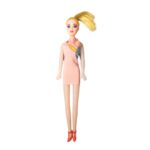 Boneca Barbie Plástico Réplica 26 cm com Vestido e Sapatos - Modelos Sortidos - Imagem 7