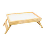 Bandeja Mesa Madeira Para Cafe Com Pe 45x26cm - Imagem 4