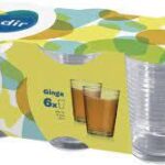 Jogo C/ 6 - COPO INCOLOR 6 PECAS 280 ML GINGA - NADIR