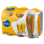 Jogo C/ 6 Copo Cerveja Munichinho 200 Ml - Nadir