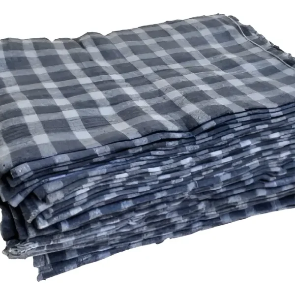 SACO ALVEJADO XADREZ M 43X68 CM