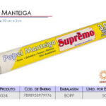 Papel Manteiga 30Cm x 3Mts